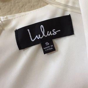 Lulu's Dresses - Lulus white bodycon interview work dress Lulu's Dresses - Lulus white bodycon interview work dress